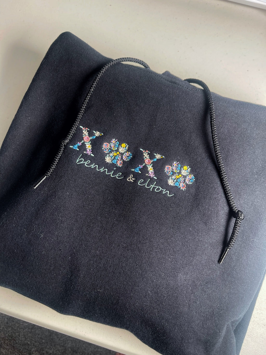 Floral XOXO Paw Custom Sweatshirts