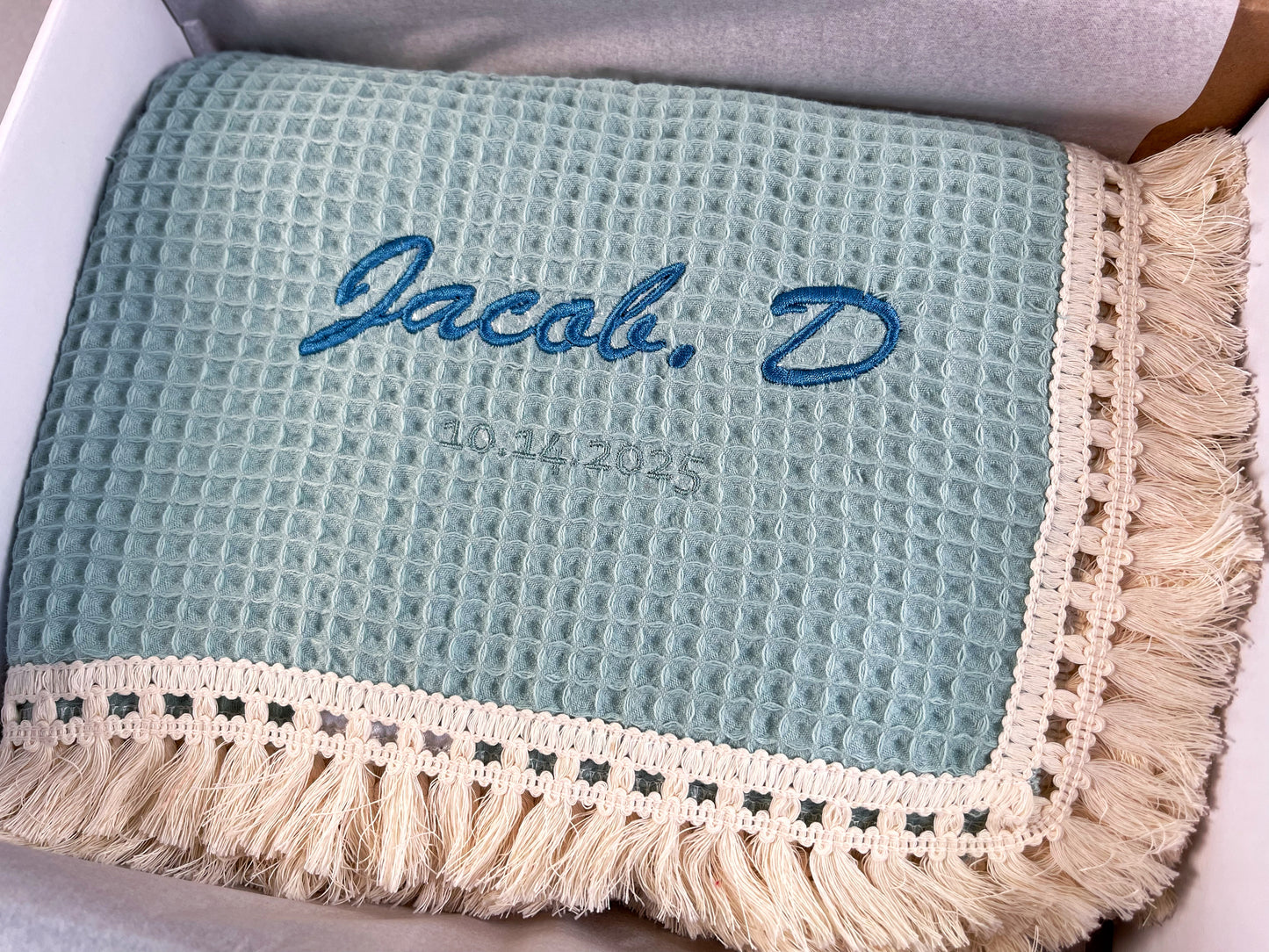 Personalized Baby Blanket